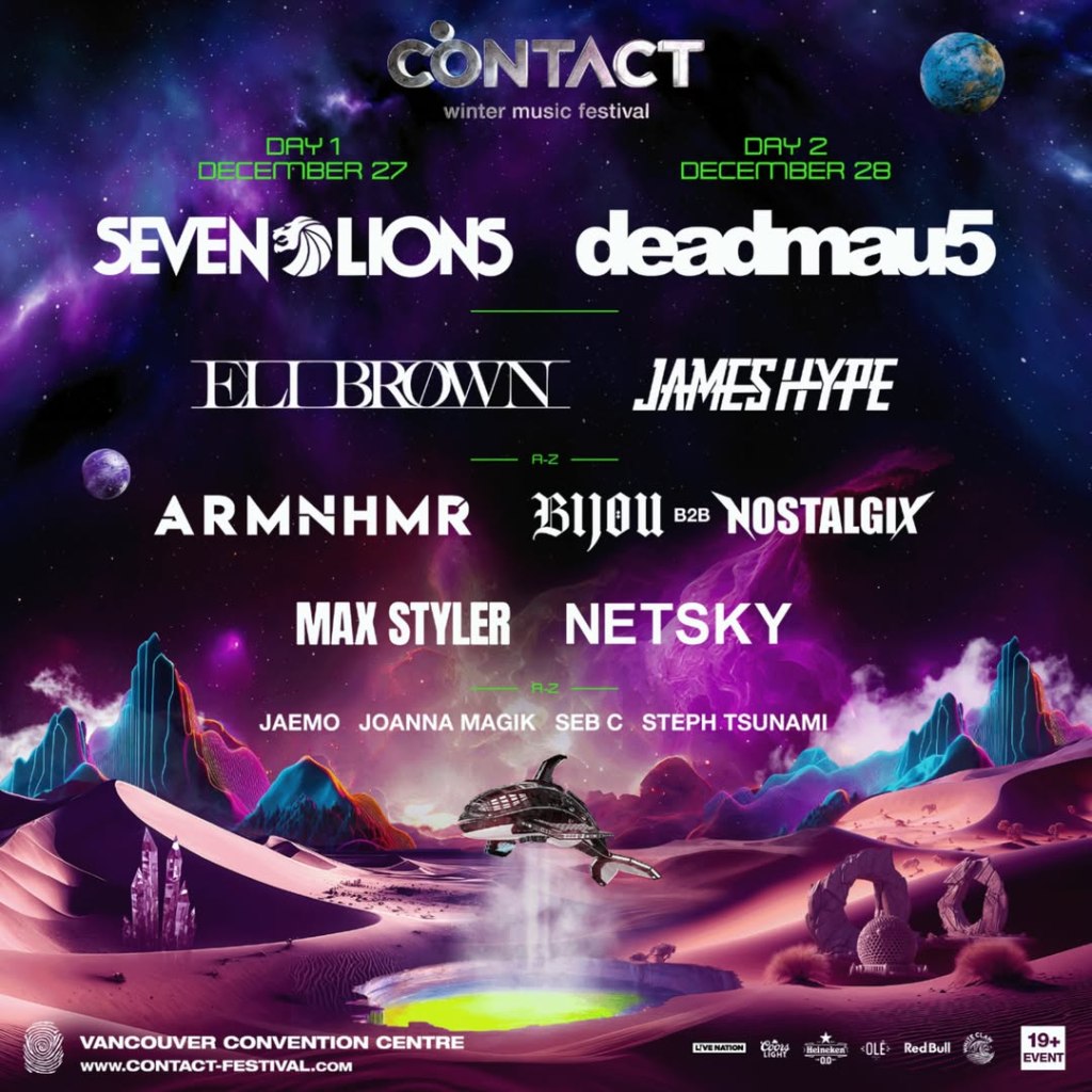 Contact Festival 2024 lineup