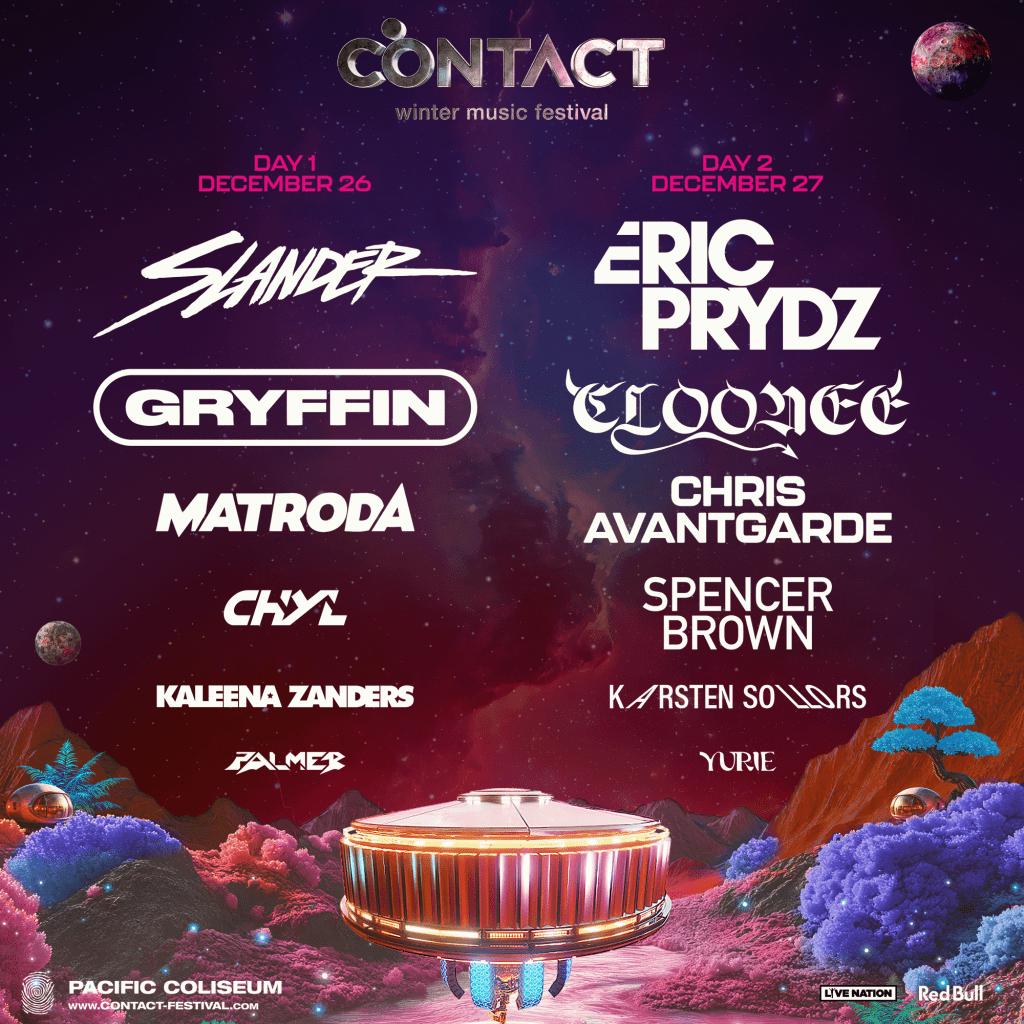 Contact Festival 2025 lineup