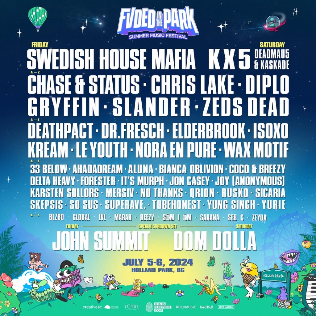 FVDED in the Park 2024 lineup